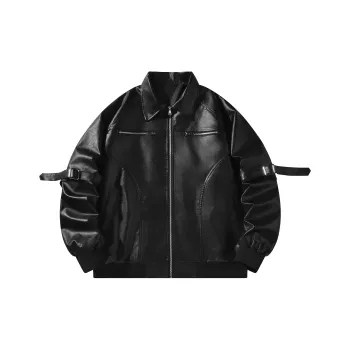 BOBBY ABLEY Leather Jacket Unisex