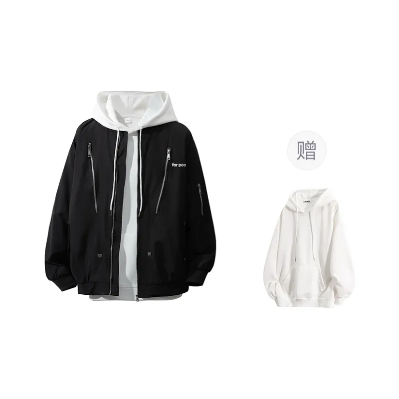 FAX FOR FMACM Jackets Coats Unisex Black-6