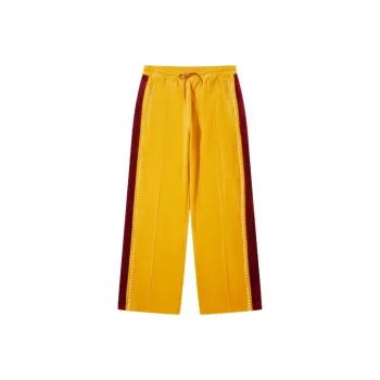 LiNing Knitted Sports Pants Men's Sienna Yellow