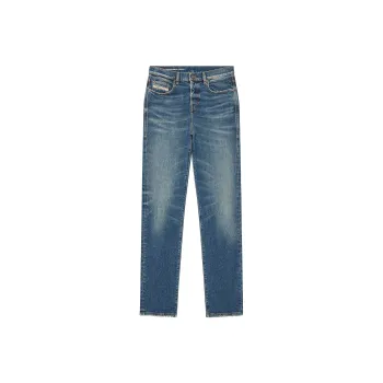 DIESEL 2020 D Viker Logo Embroidered Jeans