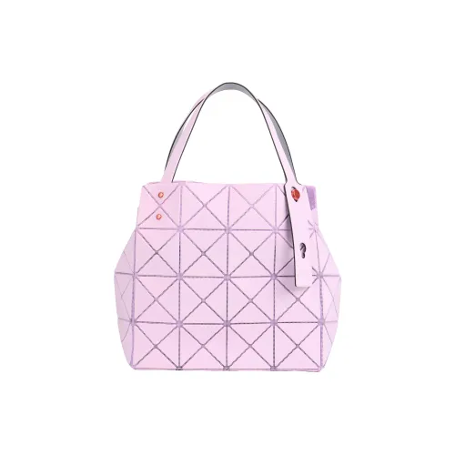 ISSEY MIYAKE CARAT Polyvinyl Chloride Resin Diamond Bag, Tote Bag, Shopping Bag, Handbag Women's Pink
