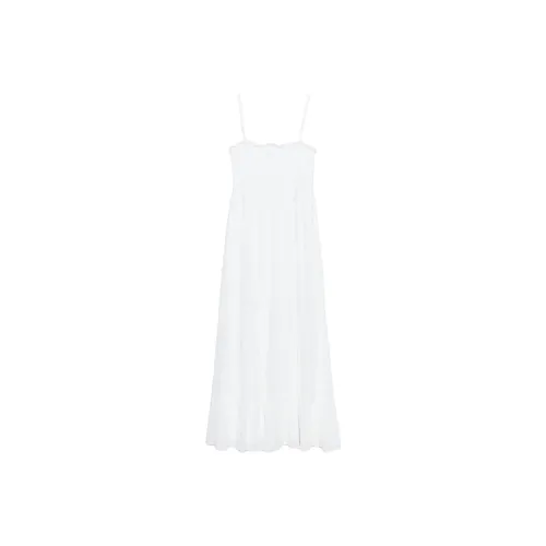 ZARA Slip Dresses Women's White
