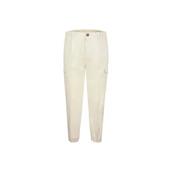 Brunello Cucinelli Pleat Detailed Tapered Cargo Pants