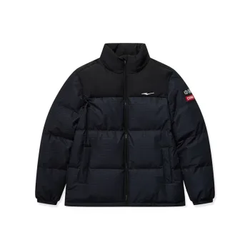 Erke Life Collection Sports Life Collection Down Jacket Unisex Jet Black