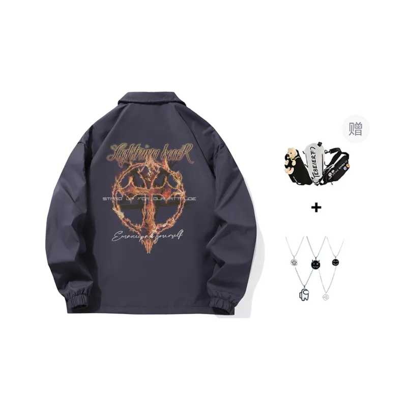 LIGHTNING BEAR Jackets Coats Unisex-14