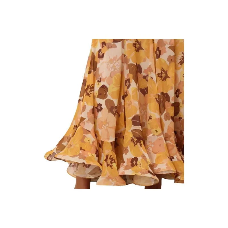 Zimmermann Balance Flutter Midi Skirt-6