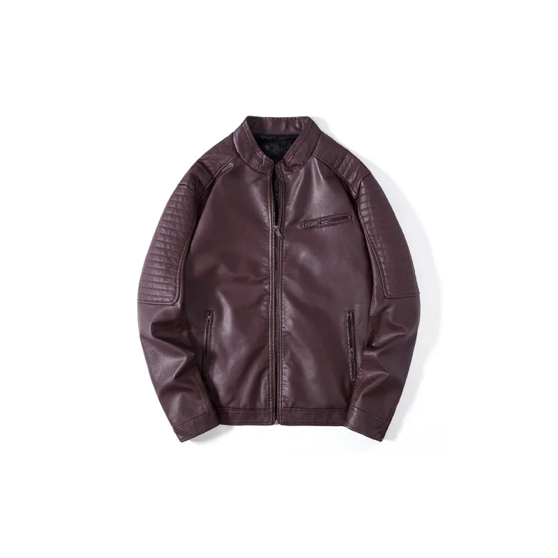 LISENPOK Leather Jackets Unisex-4