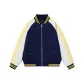 Navy Blue & Apricot