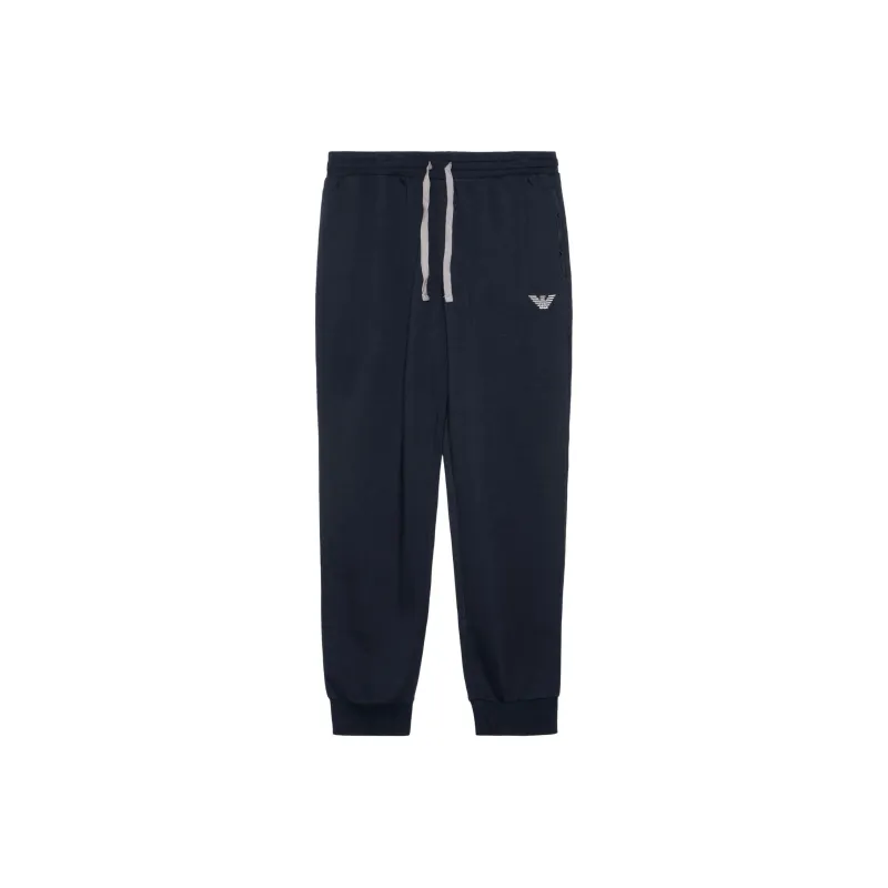 EMPORIO ARMANI Knitted Sweatpants Men Marine Blue-0