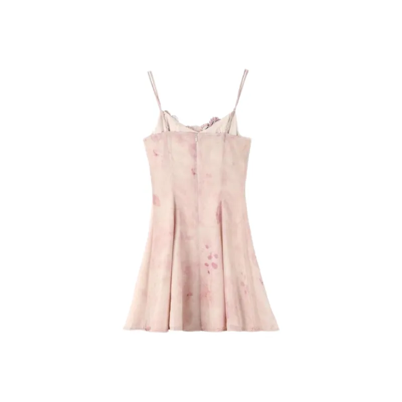 ABBY GODDESS Slip Dress Women's Pink-1