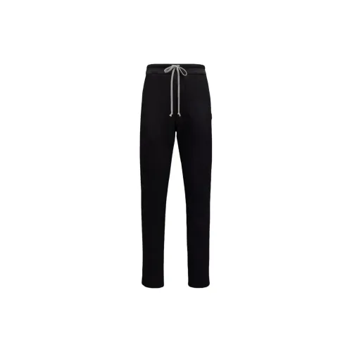 Rick Owens X Moncler Knitted Sweatpants Unisex Black