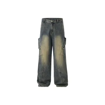 ZWWWZ Jeans Unisex Nostalgic Blue