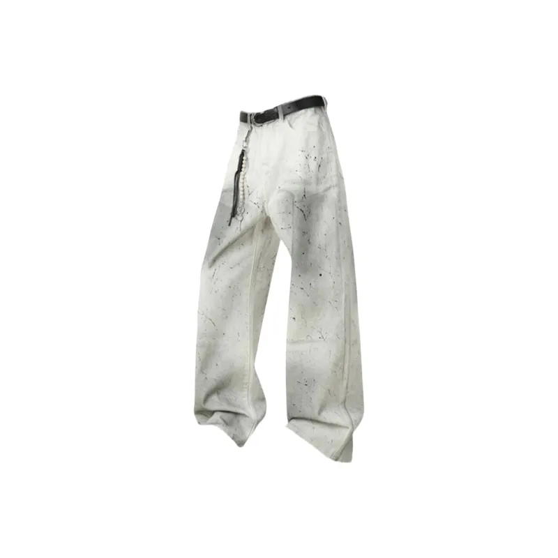 WKOOG Jeans Unisex White-0