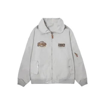 HEEMKIZOO Jackets Coats Men's Greige