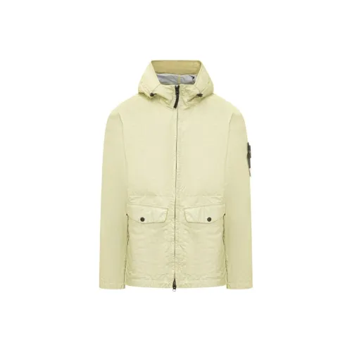 STONE ISLAND Jackets Coats Men's Yellow