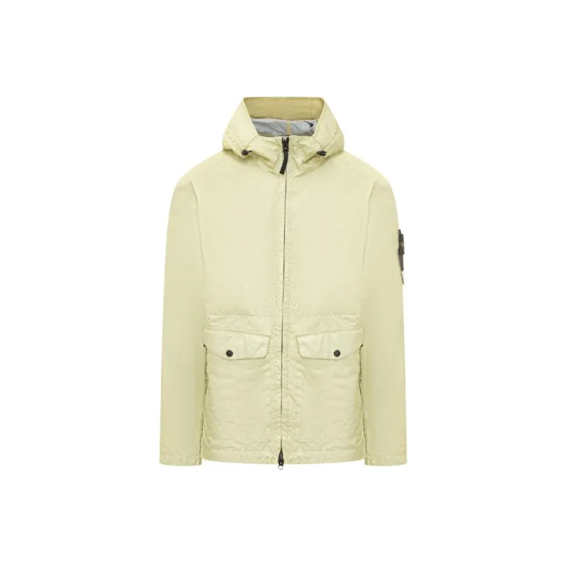 STONE ISLAND Jackets Coats Men's Yellow-0