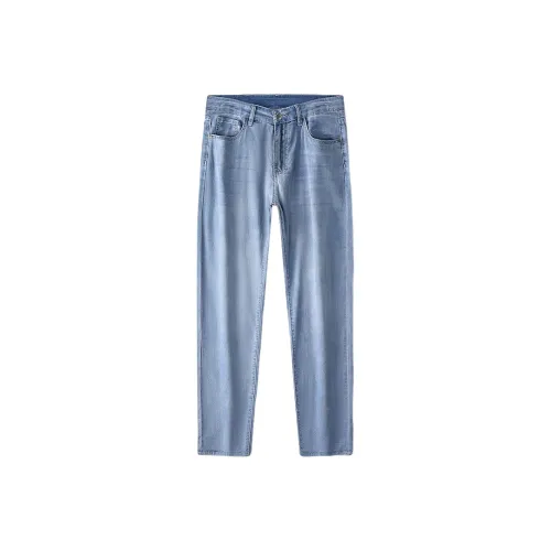 Jeep Theme Series Jeans Unisex Vintage Blue