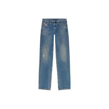 DIESEL Straight 2001 D Macro 09j79 Distressed Jeans