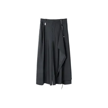 HUANXIANGZHE Casual Pants Unisex Black