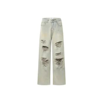 TONYKRZ Jeans Unisex Yellow Mud