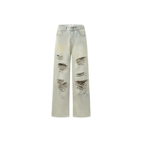 TONYKRZ Jeans Unisex Yellow Mud