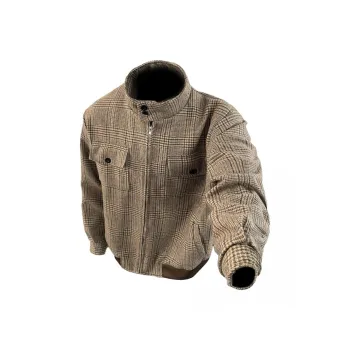 KIRHNE Jackets Coats Unisex Brown