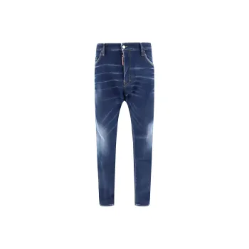 DSQUARED 2 Skater Logo Patch Denim Jeans
