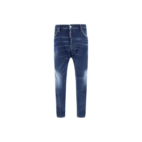 DSQUARED 2 Skater Logo Patch Denim Jeans