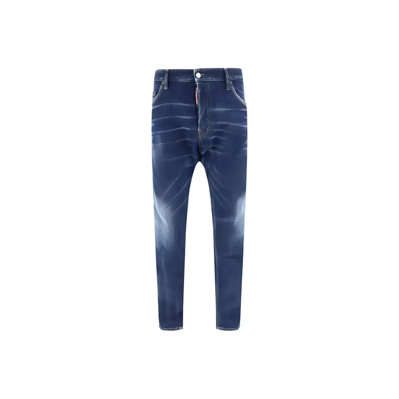DSQUARED 2 Skater Logo Patch Denim Jeans-0