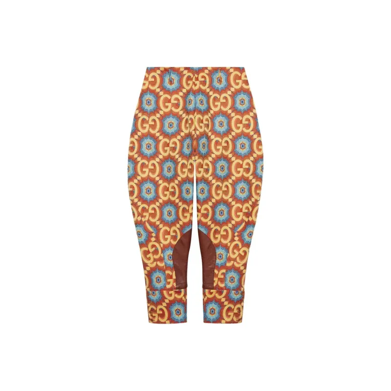 GUCCI Gg Kaleidoscope Equestrian Inspired Pants-0