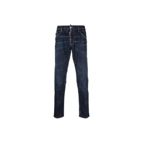 DSQUARED 2 Bleach effect Skinny Jeans