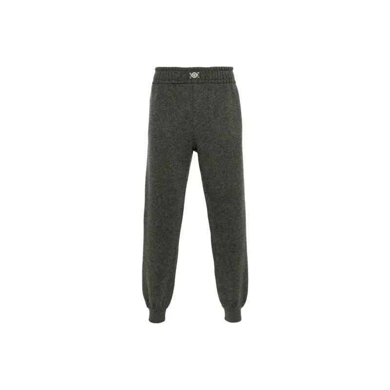 VERSACE Medusa plaque Knitted Track Pants-0