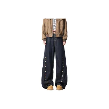 PANDA ADEVIL Jeans Unisex Vintage Blue