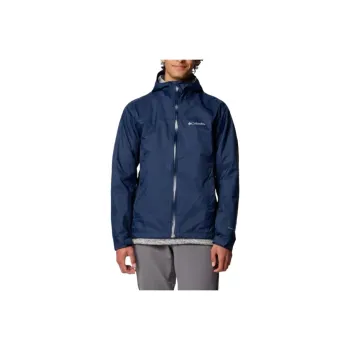 Columbia EvaPOURation Omni-Tech Jackets Coats Men's Marine Blue
