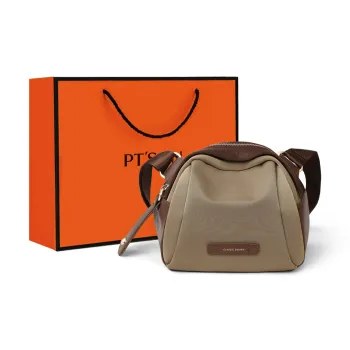 PT'SON Fabric Shoulder Bag, Crossbody Bag, Fanny Pack, Sling Bag Regular Women's Khaki