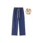 Dark Blue Fleece-Lined