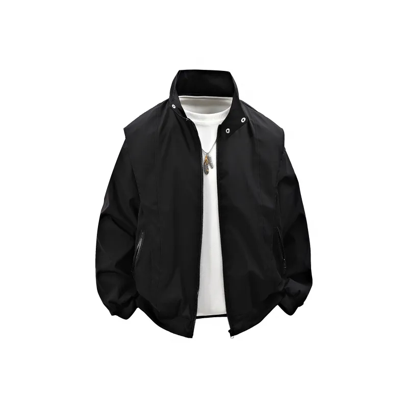 Fakeyoung Jackets Coats Unisex Gray-2