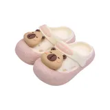 White Pink[Cute 3D Effect Capybara]