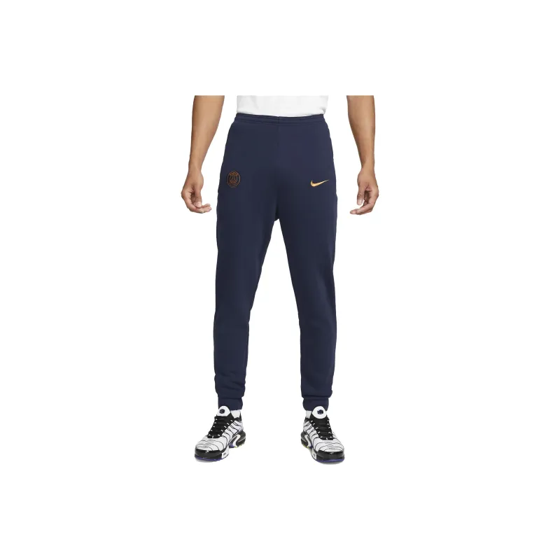 Nike Knitted Sweatpants Men Dark Blue-0