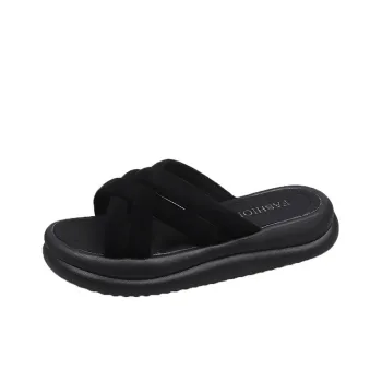 Puppytown Slip Resistant Abrasion Resistant Slide Slippers Women's