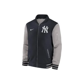 Nike New York Yankees Authentic Collection Dugout Men's Nike Mlb Full Zip Bomber Jacket