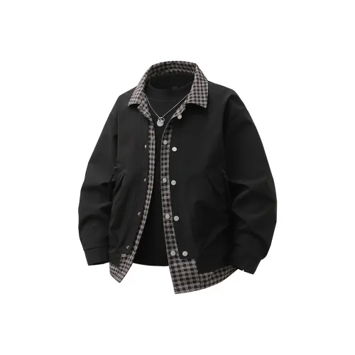 Izex Jackets Coats Unisex Black