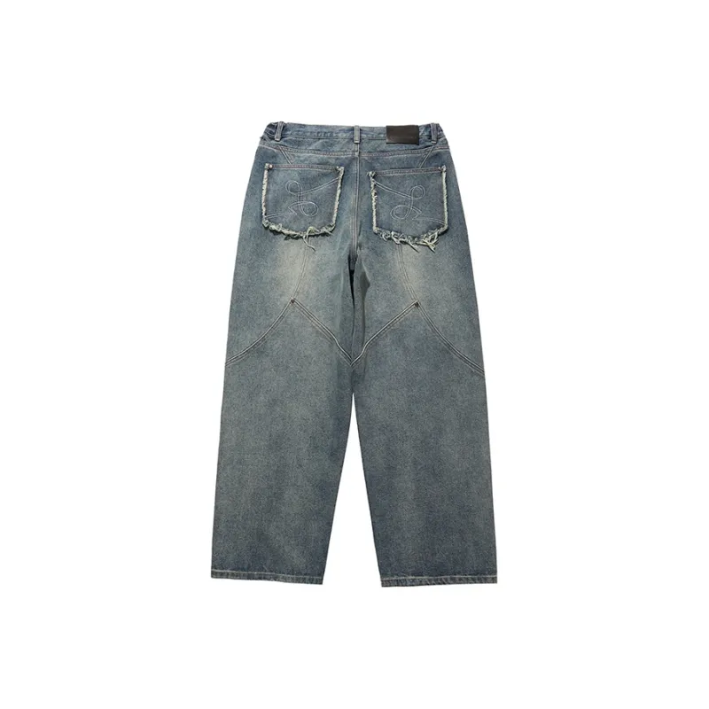 LOOKUN Jeans Men Light Blue-0