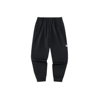 ANTA Basketball Collection Knitted Sweatpants Men Black
