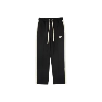 FPA Straight Moderate Casual Pants Unisex Black