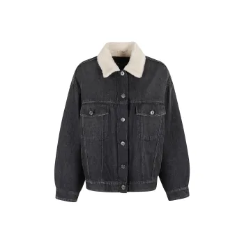 WEEKEND MaxMara Button Up Denim Jacket