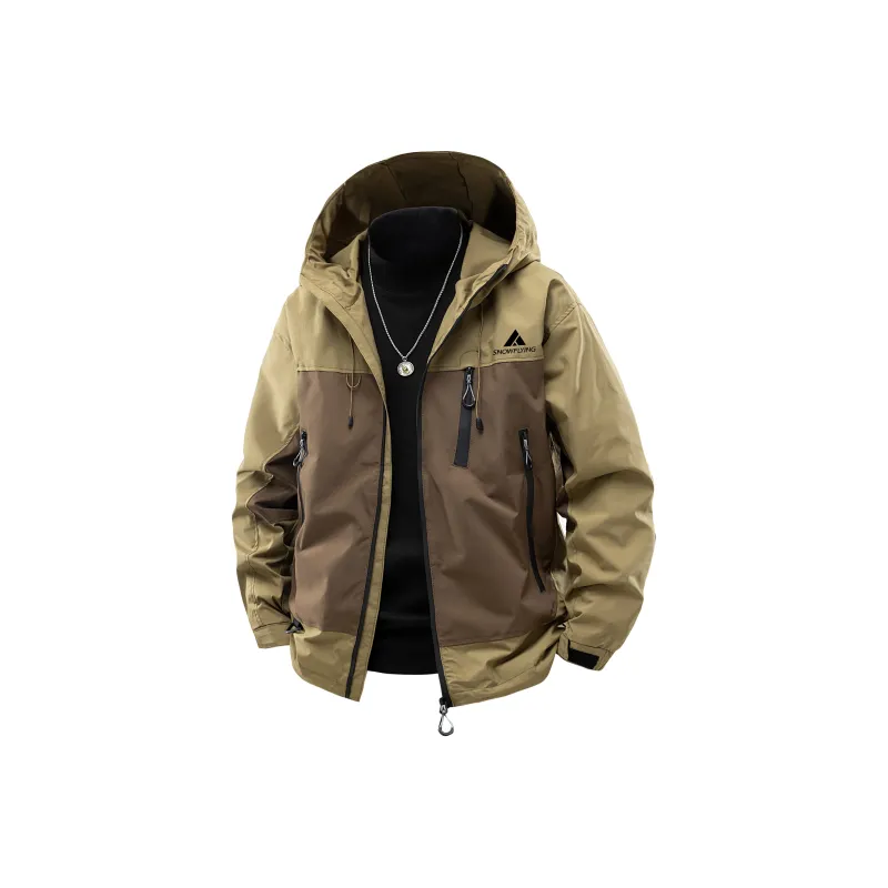 SNOW FLYING Jackets Coats Unisex Light Coffee-3