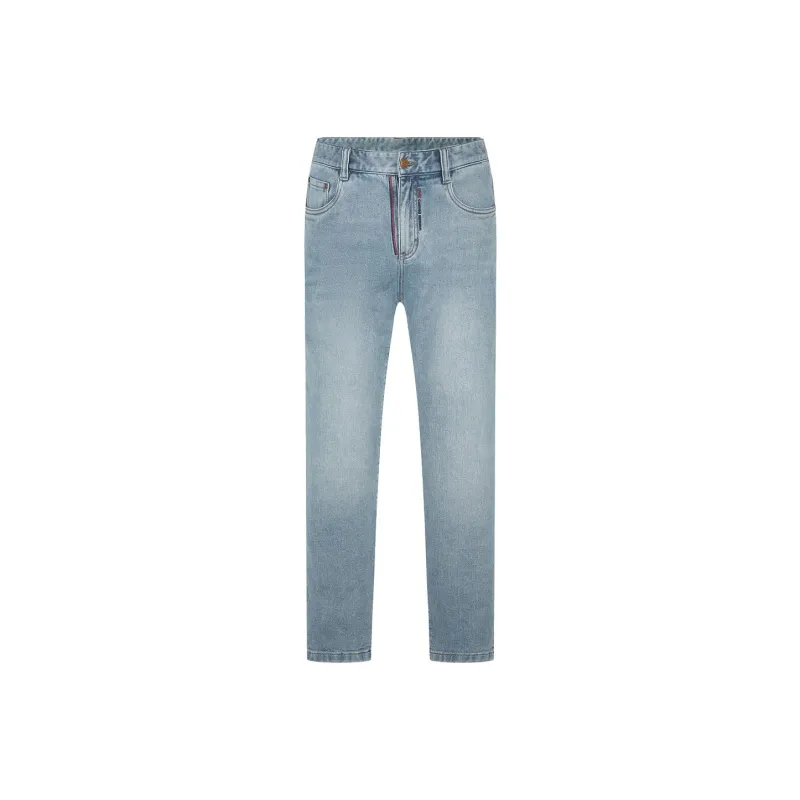 C'N'C Rhythm Party Series Jeans Men's Light Blue-0