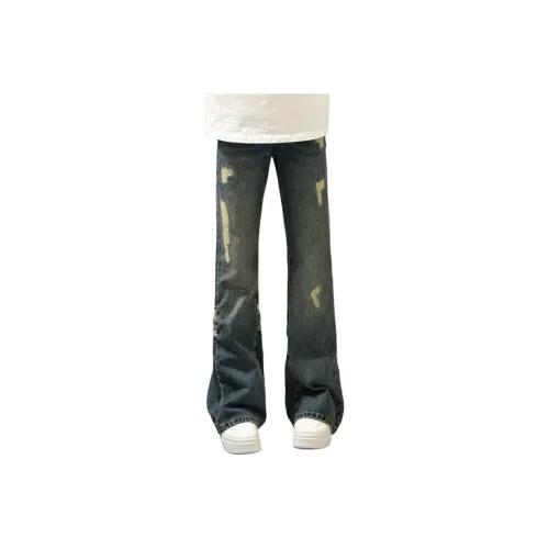 COMXZ Jeans Unisex Blue