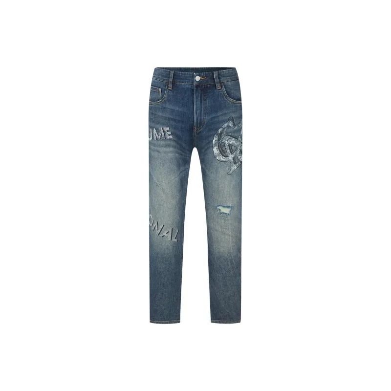 C'N'C Trend Series Jeans Men's Denim Blue-0